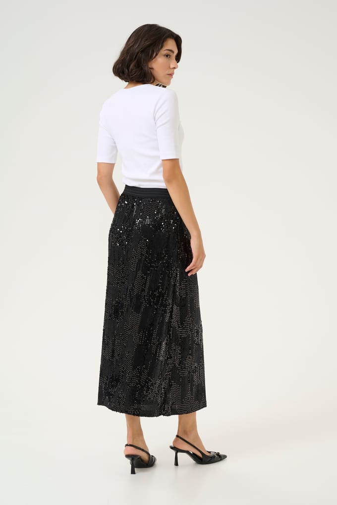 Vrouwen paillettenrok KAFFE Amalie