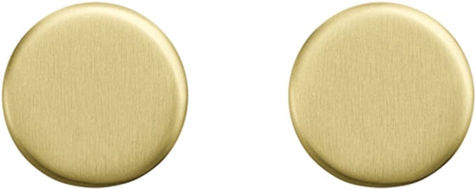 Binnendeurrozetten Klik rond blind Goud