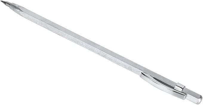 Metaalgraveerstift - Carving tool - Harde materialen markeren - Met permanente magneet - Niet gespecificeerd - Zilver