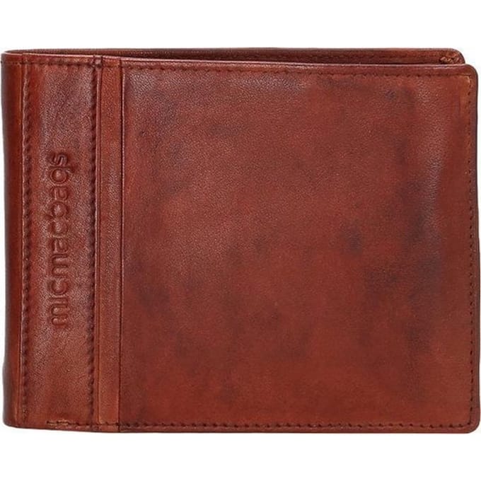 Micmacbags Wallstreet Heren billfold Portemonnee - cognac