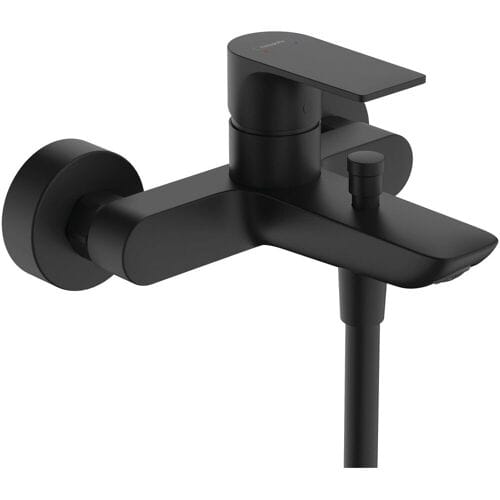 Hansgrohe Rebris e Eengreeps - opbouw badmengkraan - mat zwart