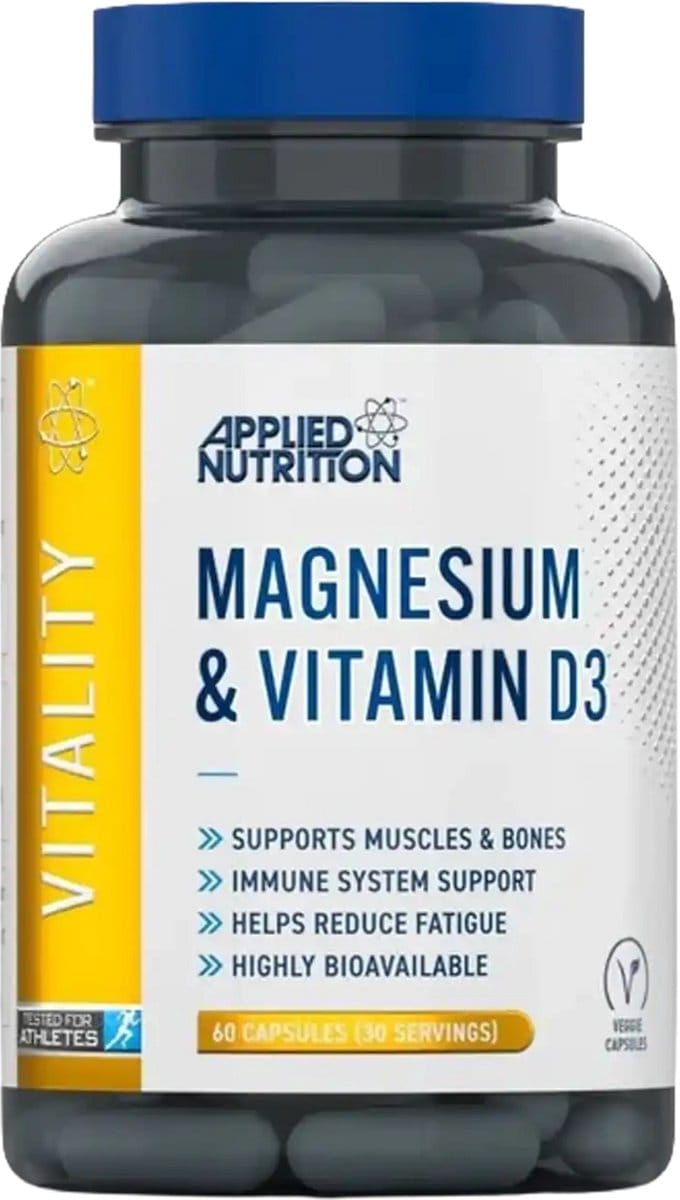 Magnesium & Vitamin D3 - 60 caps