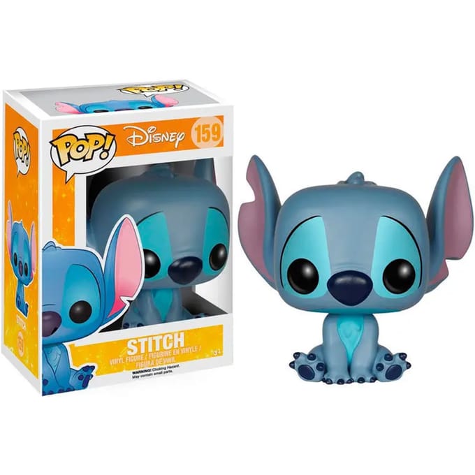 Funko Pop! Stitch (Seated) #159 Disney ! - Verzamelfiguur