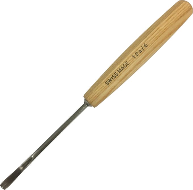 Pfeil 12a / 6 mm - Gekropte burijn 60°