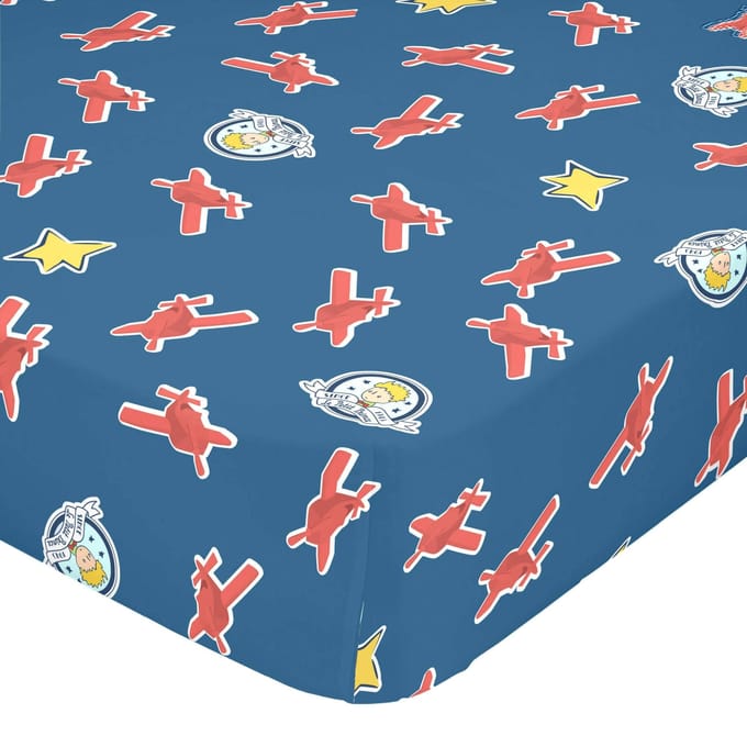 Kinderhoeslaken Son Avion | Le Petit Prince