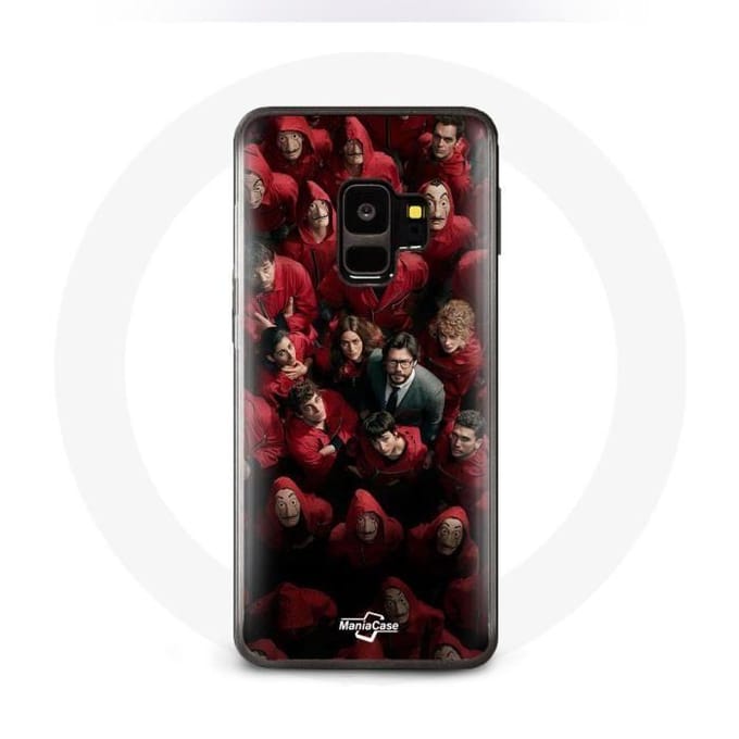 Coque pour Samsung S9 plus La casa de papel affiche