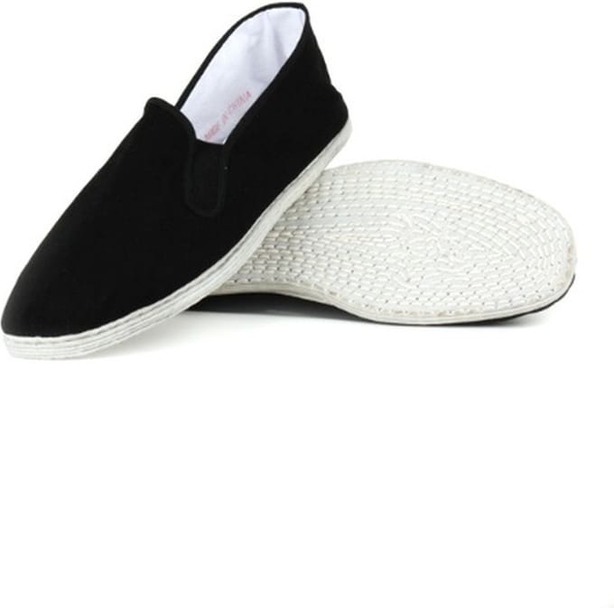 DongDong - Tai Chi schoenen - Heren - Witte touw zool - Maat 37