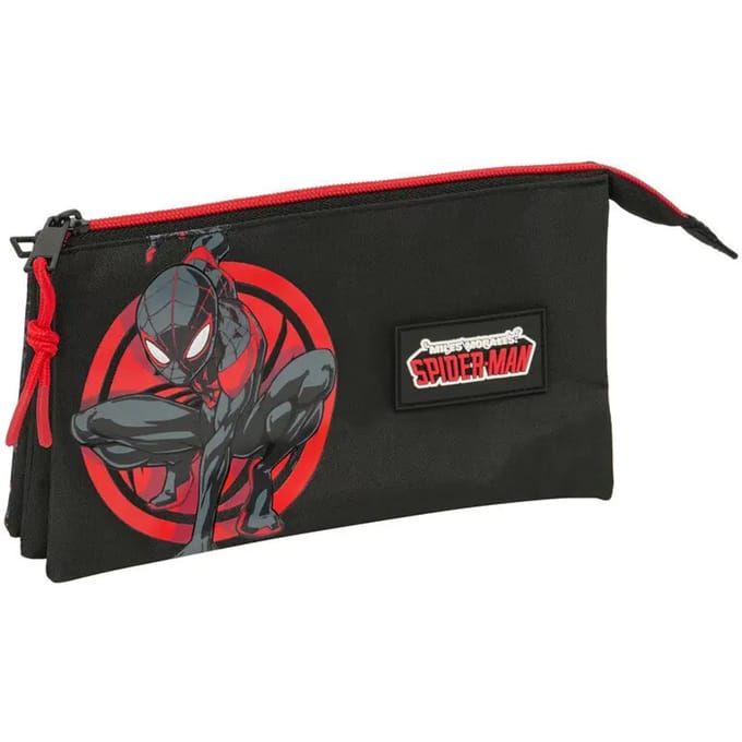 Tweehoekige etui Safta Marvel Spiderman Miles Morales