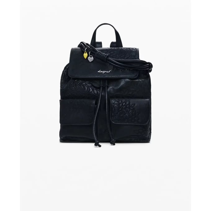 Desigual vrijetijdsrugzak handtas Sierra Prisa Mini Backpack Black zwart