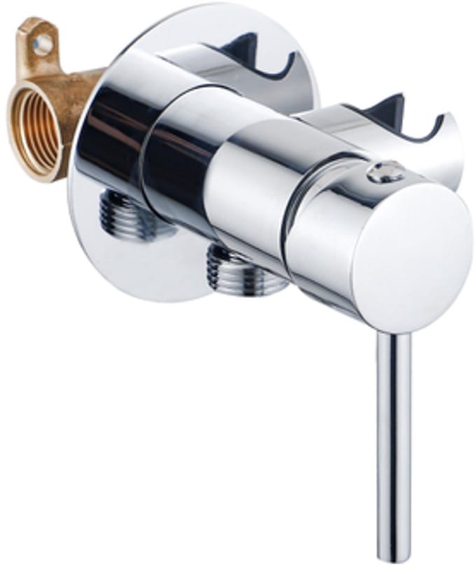 FugaFlow Eccelente Acces Mengkraan Bidet - met handdouchehouder - chroom