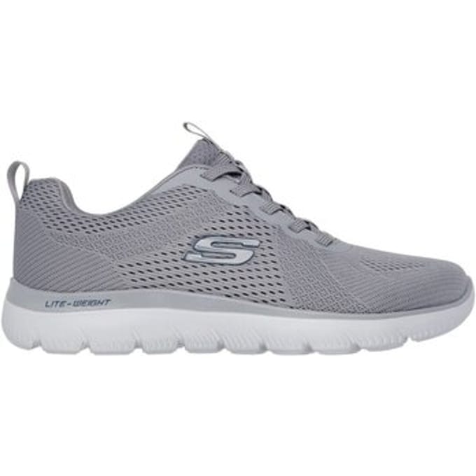 Skechers Summits - Eckler heren sneakers grijs
