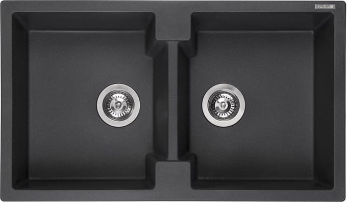 Reginox AMSTERDAM 20 Black Silvery Spoelbak
