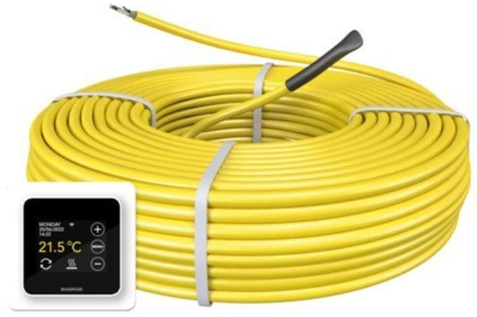 Magnum cable elektrische vloerverwarming set 300W 17.6 m met WiFi thermostaat wit