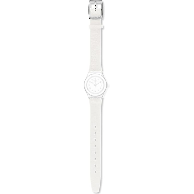 Swatch Irony - Extra Small (25mm) - YS AYSS277 YSS277 Plummy White Horlogeband