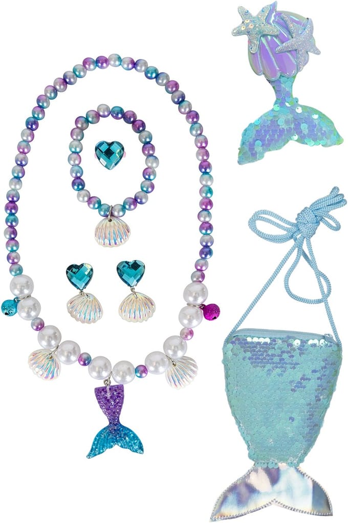 Set zeemeermin - Blauw- Paars Kit - Kinderen