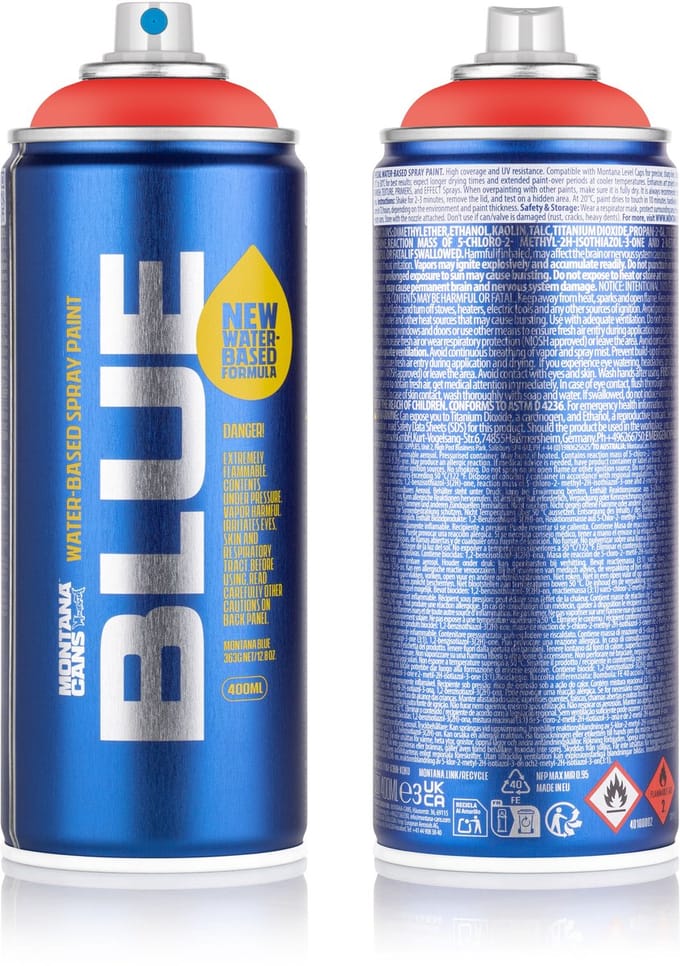 Montana BLUE Slushy Spuitbus 400ml