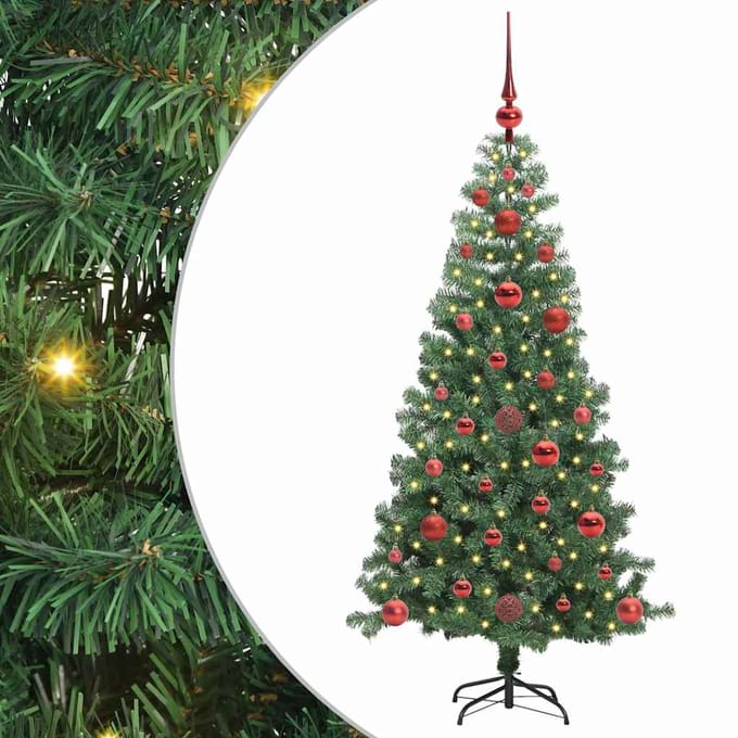 vidaXL Kerstboom Groen 120 cm PVC