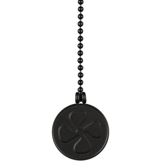 Westinghouse ventilatoren-Medaillon ketting zwart