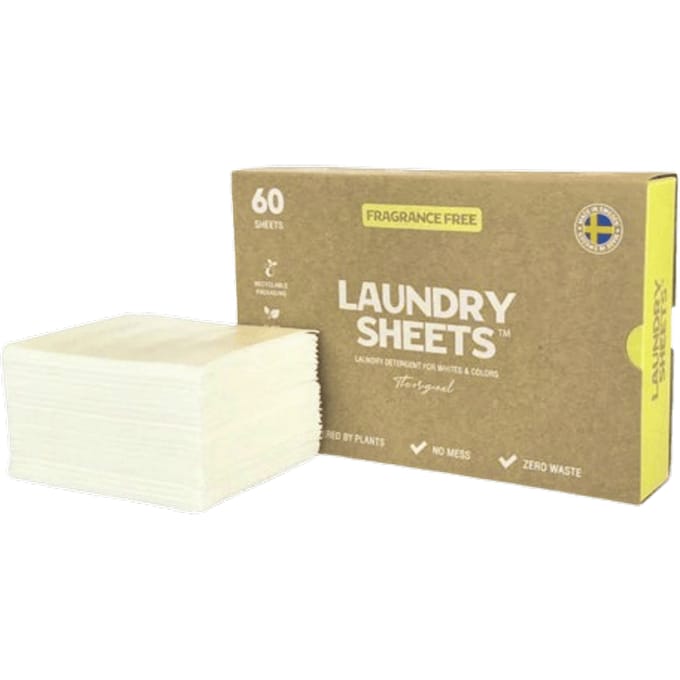 Laundry Sheets Laundry Sheets Fragrance Free 60 st
