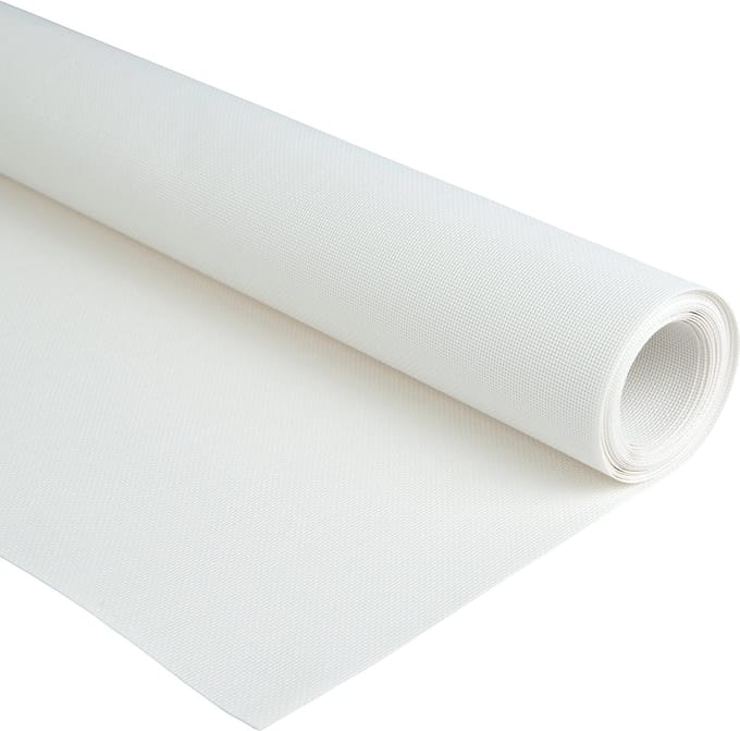 Screendoek geweven 3% wit per meter – sterke zonwering met behoud van zicht