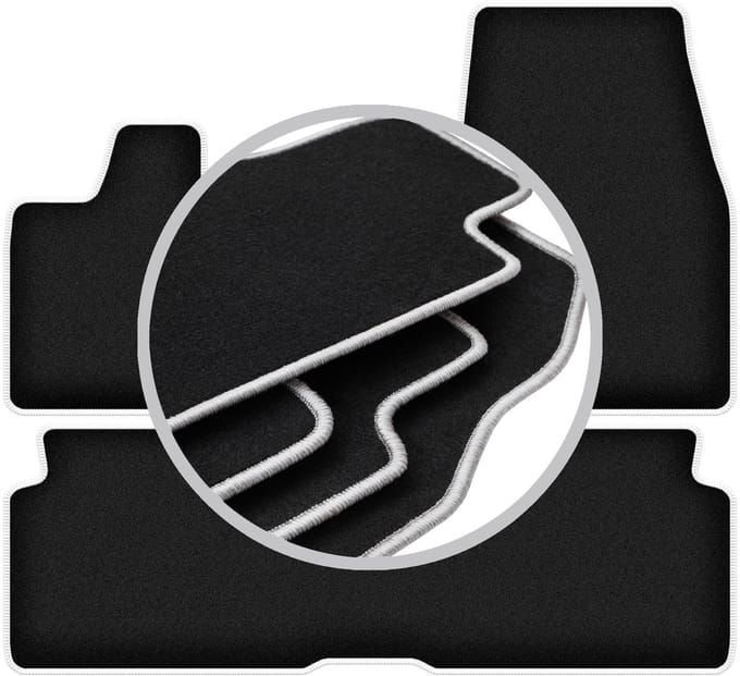 CARLUX-SILVER automatten voor: BMW I3 L01 hatchback (2013-)