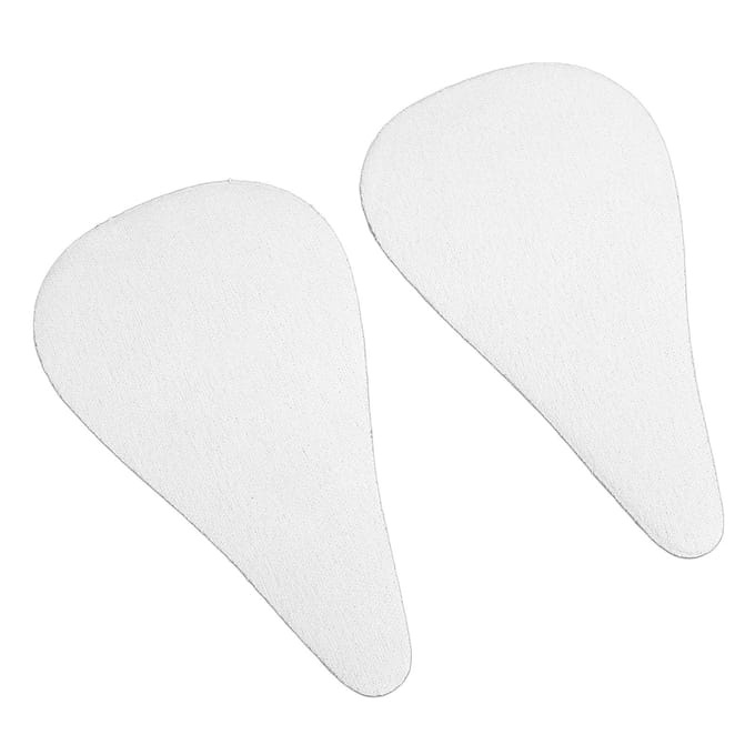 2 pièces Sous-vêtements de bikini Correcteur Imperméable Natation Réutilisable Sans couture Insert en silicone Correcteur white