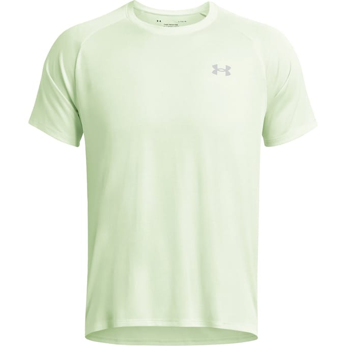 Under Armour Tech Textured T-shirt Heren-groen, grijs