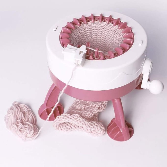 KAD® Breimachine - Breimolen - Breimachine Volwassene - Roze - 1cm x 1cm x 1cm