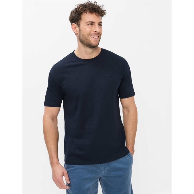 Brax Heren Shirt  Style TROY navy, donkerblauw, maat L