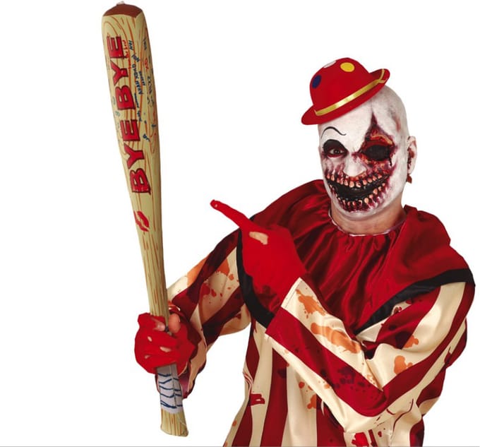 Fiestas Guirca - Terror opblaasbare knuppel - 75 cm - Halloween - Halloween accessoires - Halloween verkleden