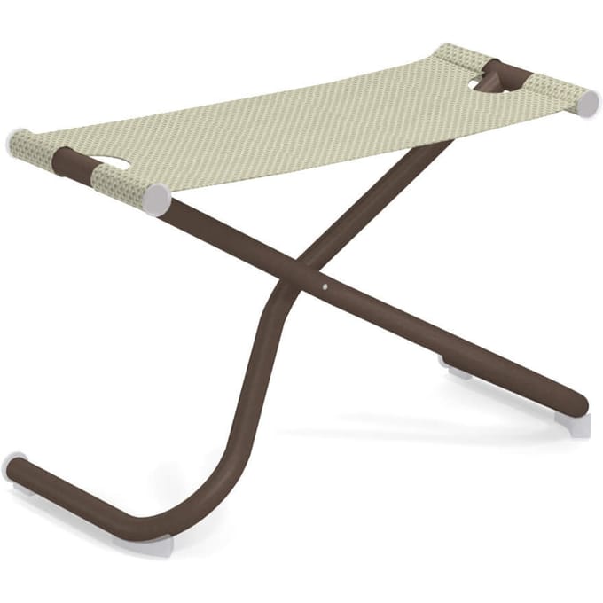 Emu - Snooze poef - marron foncé : beige - bruin