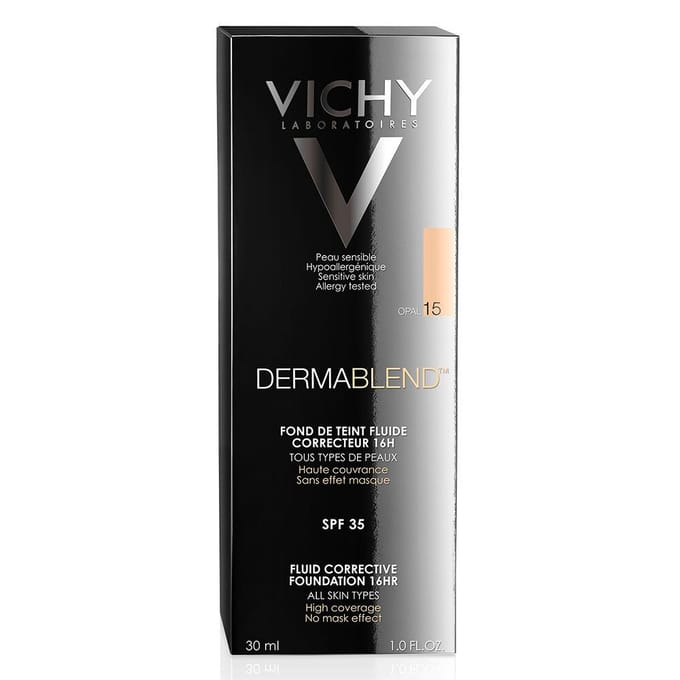 Vichy Dermablend™ Corrigerende Foundation 15 Opal | Voor een vette en onzuivere huid 30 Make-up