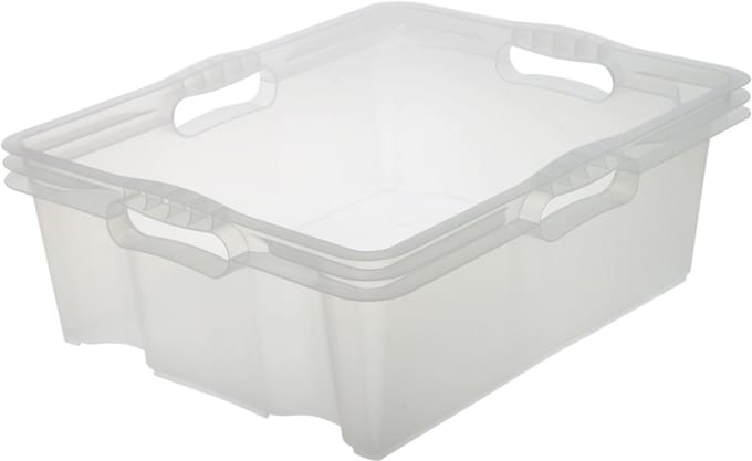 MULTIBOX L 43X35X15 - 16 L FRANZ TRANSPARANT KEEEPER 10273