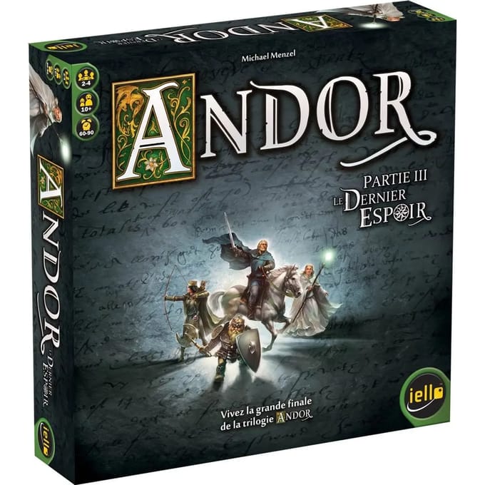 Bordspellen IELLO Andor Partie III - Le dernier Espoir