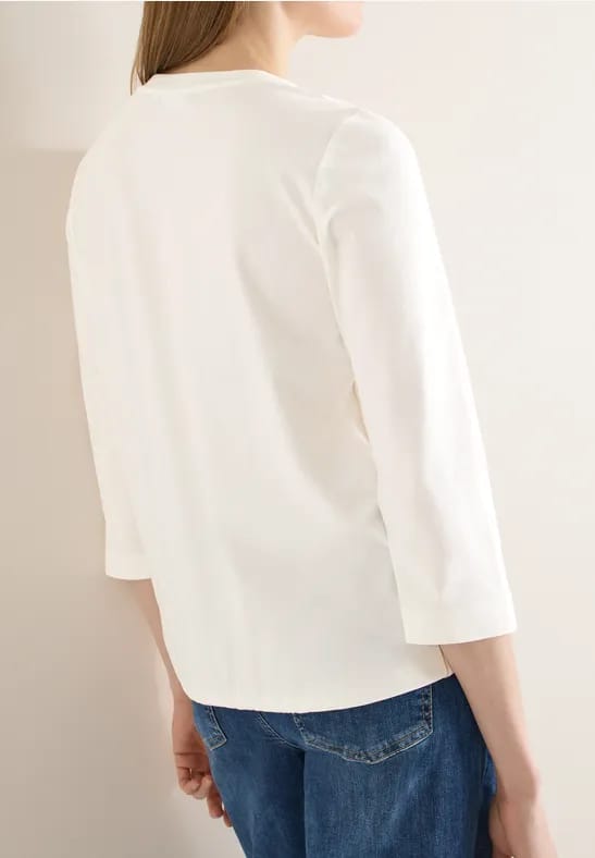 Shirt met banddetail
