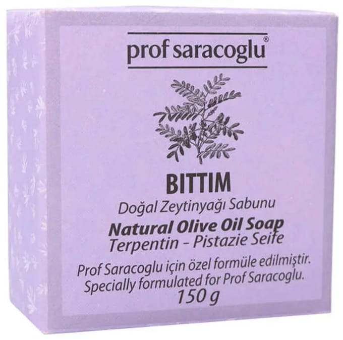 Prof Saracoglu - Natuurlijk Pistache Terpentijn Olijf Olie Zeep 250gr