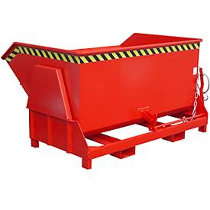 Kiepbak type BK 150, rood