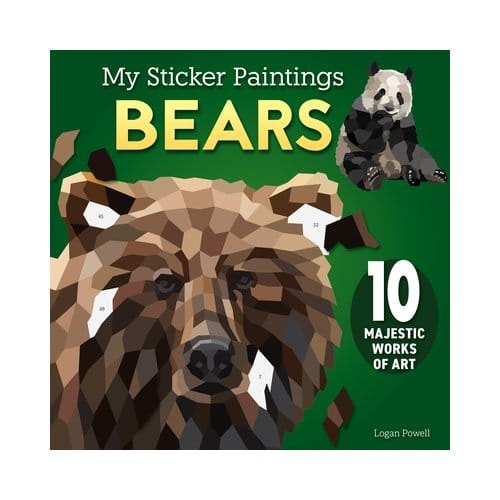 My Sticker Paintings: Bears - Logan Powell