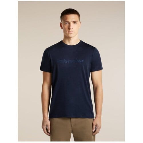 Icebreaker 150 Tech Lite Ibstitchline T-shirt Met Korte Mouwen Blauw S Man
