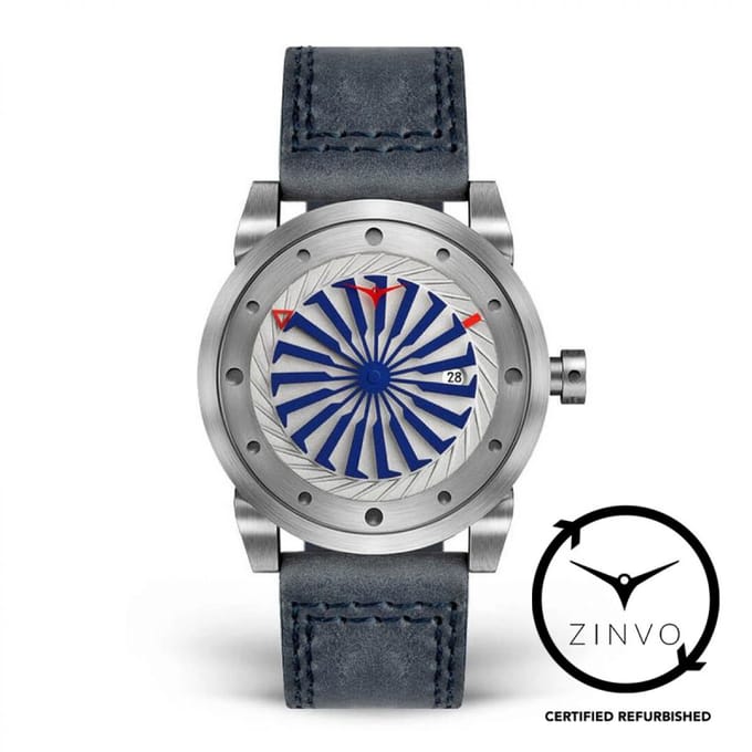 Archived Refurbished Zinvo Blade Rotating Turbine Automatic 44mm Edelstaal | Marine 155