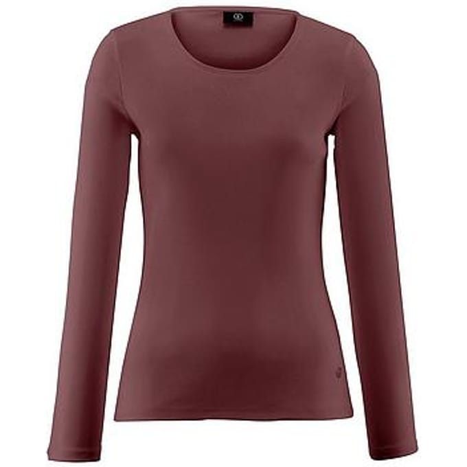 Shirt 100% katoen ronde hals Van Bogner rood