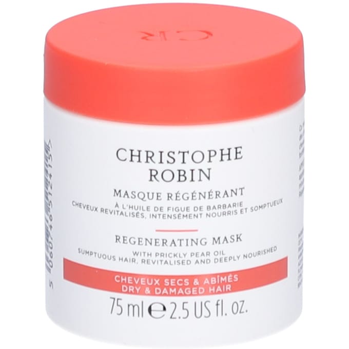 Christophe Robin Regenerating Mask - Met Prickly Pear Hair Oil - 75ml