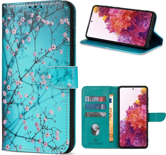 Solidenz hoesje - Geschikt voor Samsung Galaxy S20 FE - Bookcase - Sierkers