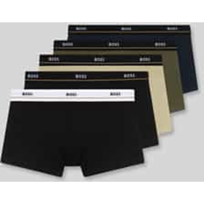 Boss Essential Trunk Boxershorts Heren (5-pack) - Maat S