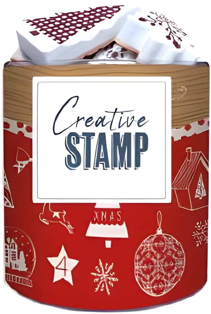 Aladine Stempels EVA Foam Alfabet Kerst