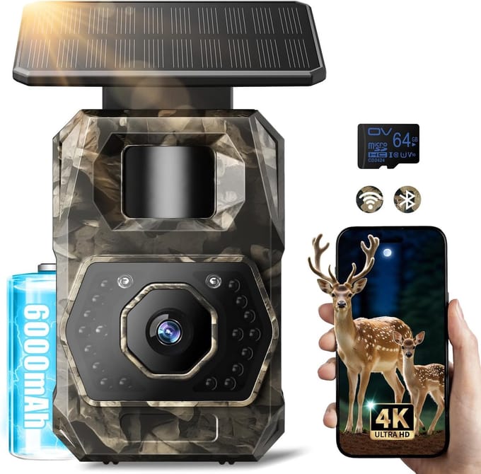 Wildcamera met Nachtzicht - Buitencamera - Waterdicht - Full HD - Omgeving opname