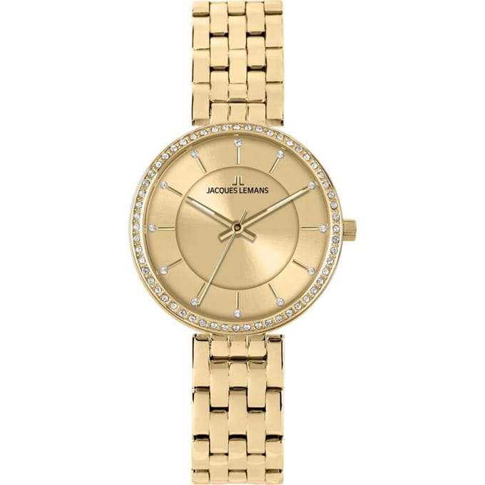 Jacques Lemans - 1-2212E - Polshorloge - Dames - Kwarts - Milano