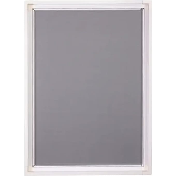CanDo Raamhor Standaard - Inzethor raam - Wit profiel - Grijs gaas - 100x150cm