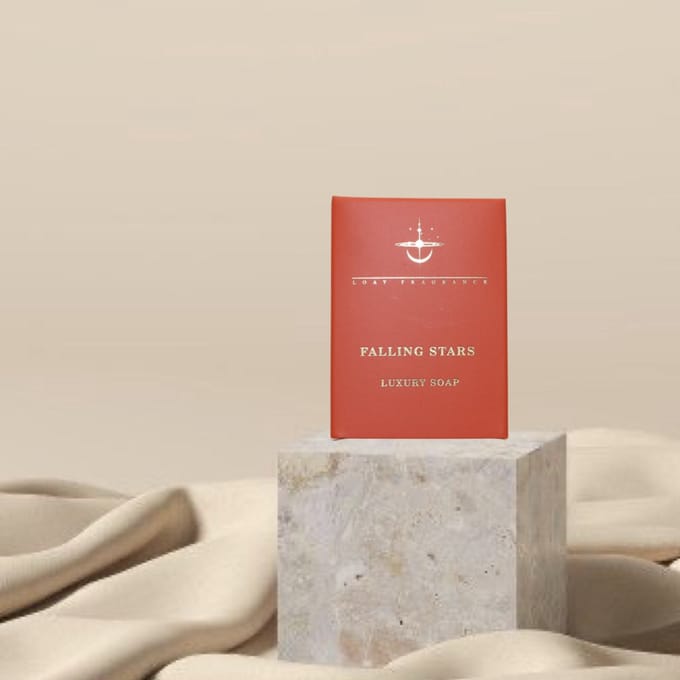 Loay Fragrance Falling Stars — Luxury Perfumed Soap Bar