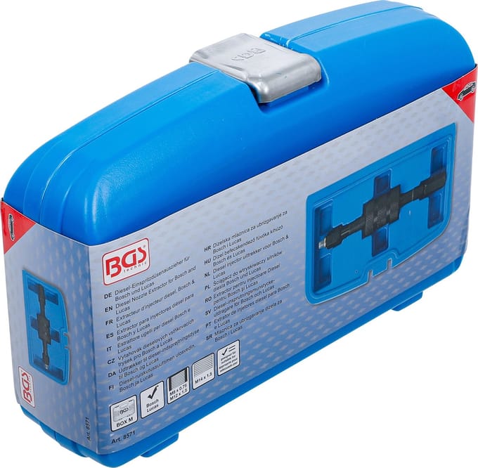 BGS Diesel injector uittrekker voor Bosch & Lucas